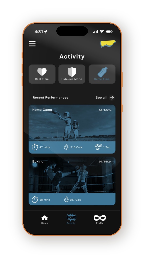 Robin Clip App UI 4