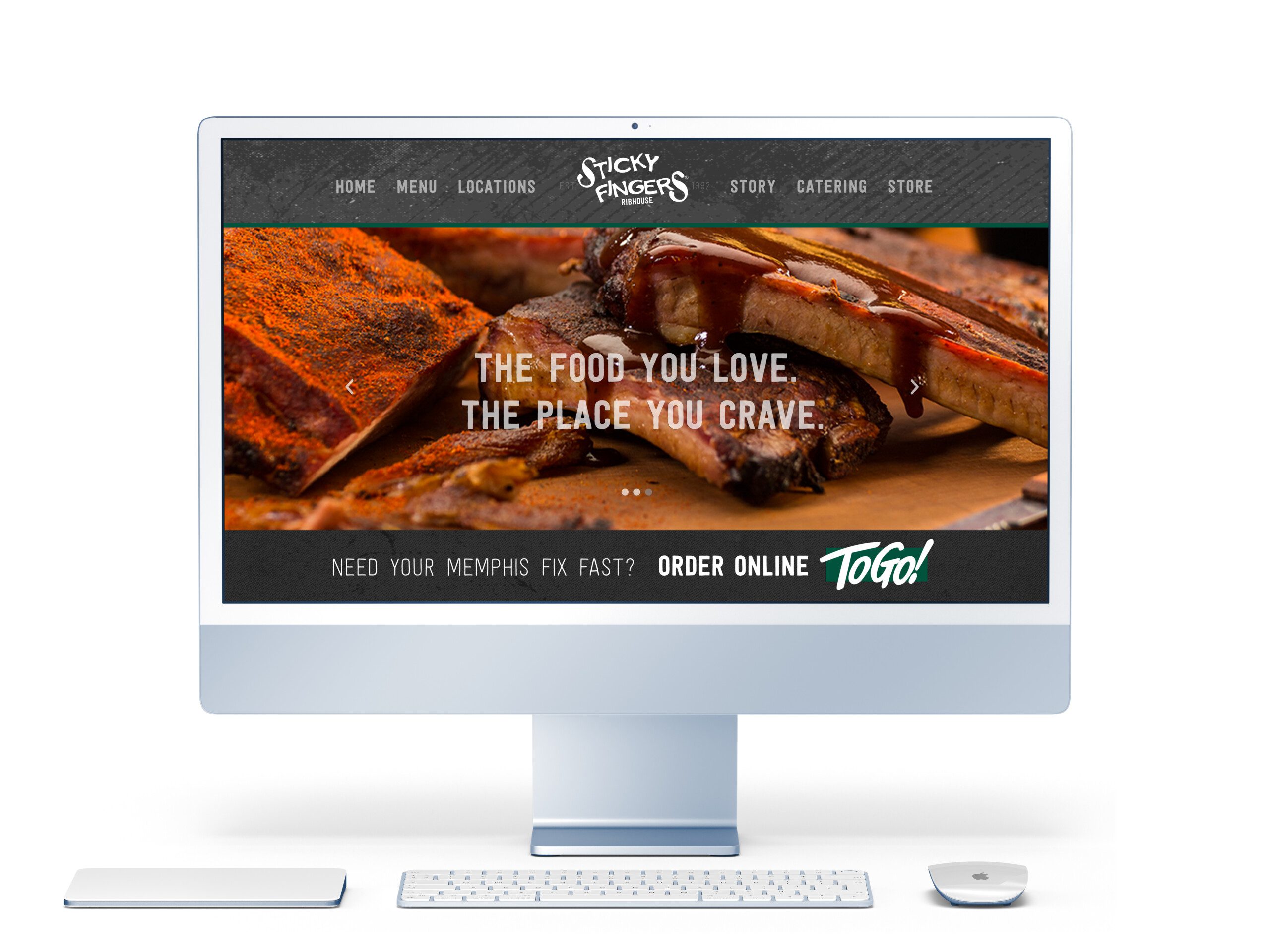 Sticky Fingers Website